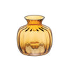 Dartington Cushion Small Amber Vase 12.8cm image 1