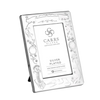 Carrs Silver - Child's Christening Photo Frame Black Velvet Back image 0