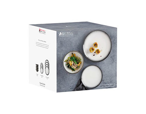 Maxwell & Williams Caviar Granite Dinner Set 12pc Gift Box image 2