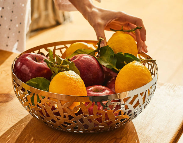 Alessi Cactus Fruit Bowl 21cm - Stainless Steel image 3