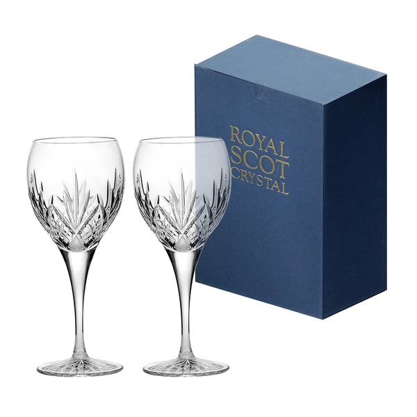 Royal Scot 2 Large Wine, Highland with Blue Gift Box image 0