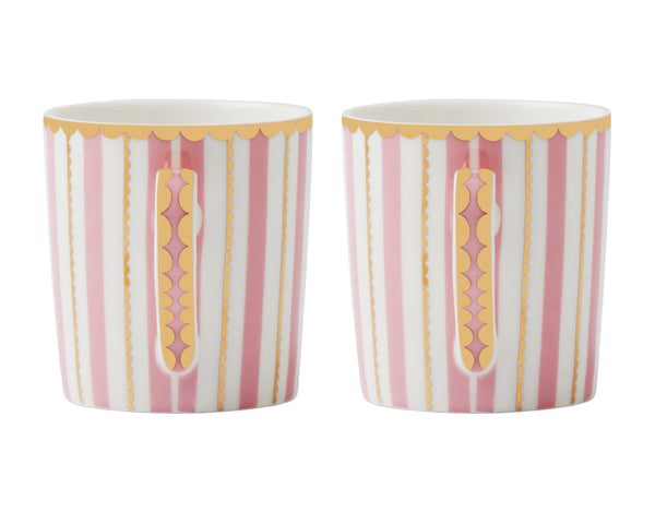 Maxwell & Williams Teas & C's Regency Demi Cup & Saucer 100ML Set of 2 Pink Gift Boxed image 2