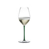 Riedel Fatto A Mano Champagne Wine Glass Green image 0
