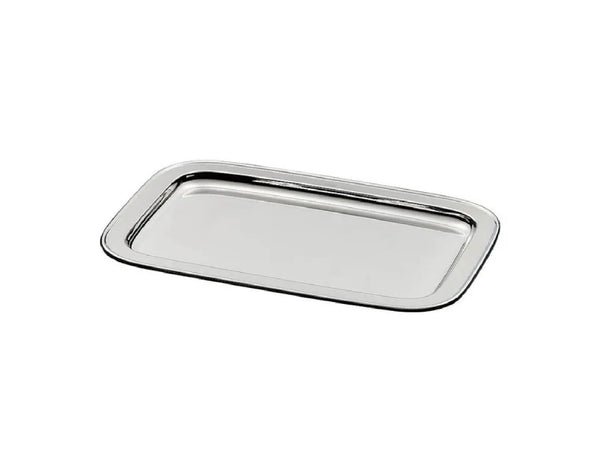 Zanetto Rectangular Tray 'Italia' 50x36cm Silver Plated image 0