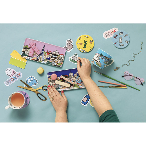 Maxwell & Williams Megan McKean Cities Rectangle Plate 25x12cm Sydney image 4