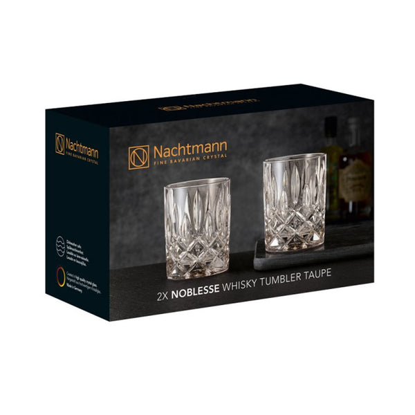 Nachtmann Noblesse Whisky Tumbler Taupe (Pair) image 3