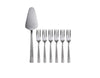 Maxwell & Williams Diamonds Cake Server & Fork Set 7pc Gift Boxed image 0