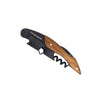 Vin Bouquet Waiters Corkscrew - 2 Lever Corkscrew Black + Walnut image 0