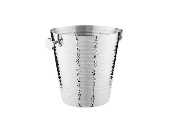 Maxwell & Williams Cocktail & Co Lexington Hammered Champagne Bucket Silver image 1