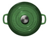 Maxwell & Williams Cast Iron Round Casserole English Racing Green 24cm / 3.3L Gift Boxed