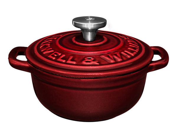 Maxwell & Williams Cast Iron Cocotte Merlot 9.5cm / 260ML Gift Boxed