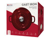 Maxwell & Williams Cast Iron Round Casserole Merlot 24cm / 3.3L Gift Boxed