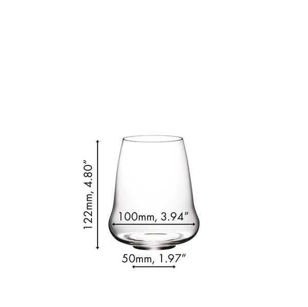 Riedel SL Stemless Wings Riesling/ Sauvignon/ Champagne image 5