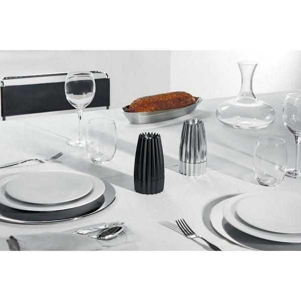 Alessi Salt, Pepper and Spice Grinder Black image 4