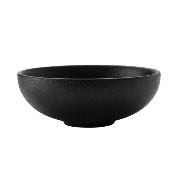 Maxwell & Williams Caviar Black Coupe Bowl 15.5x6cm (Set of 4) image 1