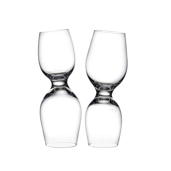 Nude Red or White Wine Glasses (Set of 2) image 0