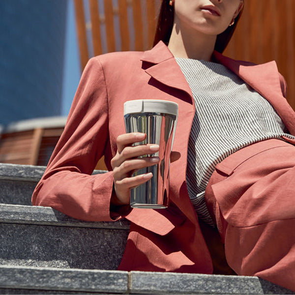 Alessi Caffa Travel Mug Brown image 2