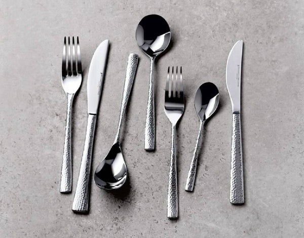 Maxwell & Williams Wayland Hammered Cutlery Set 42pc Gift Boxed image 1
