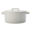 Maxwell & Williams Epicurious Rectangle Baker 32cm & Round Casserole Set (White)