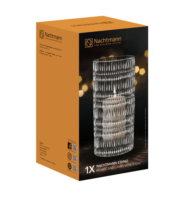 Nachtmann Ethno Vase / Hurricane Lamp 23cm