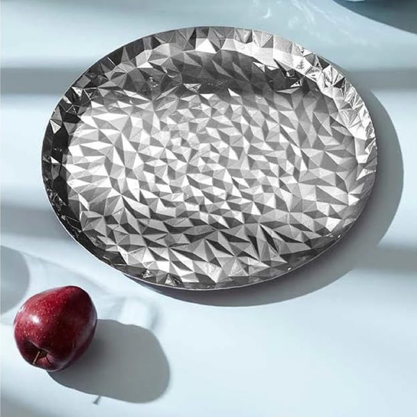 Alessi Joy n 3 Round Tray Silver image 2