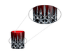 Riedel Laudon Tumbler Red-Black