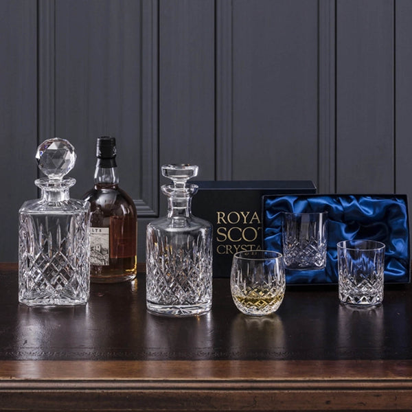 Royal Scot London Crystal Small Whisky Tumblers 87mm (Pair) image 1