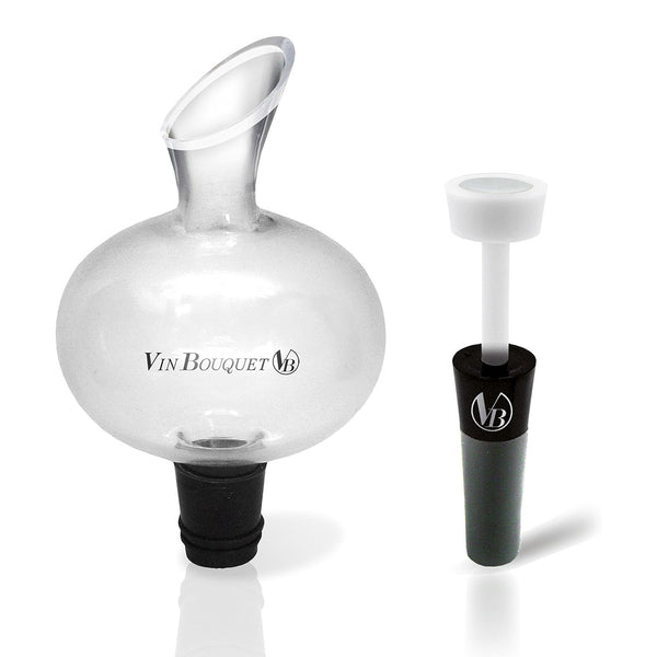 Vin Bouquet Mini Decanter And Stopper Set image 1