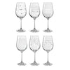 Bohemia Crystal Elements Wine Glasses 450ml (Set of 6) image 1