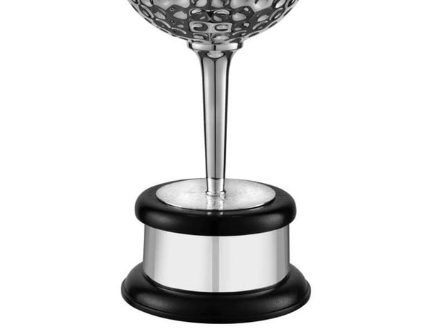 Swatkins Match Play Trophy Complete Black solid wood base image 1