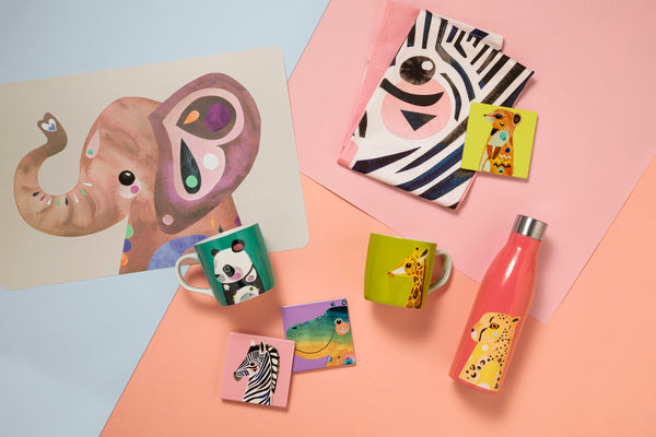 Maxwell & Williams Pete Cromer Wildlife Mug 375ML Lion Gift Boxed image 2