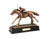 Swatkins Bronze Plated Horse & Jockey Award image 0