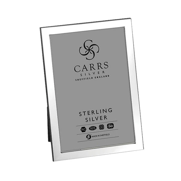 Carrs Silver - Sterling Silver Photo Frame with Wood Back 10" x 8" image 0