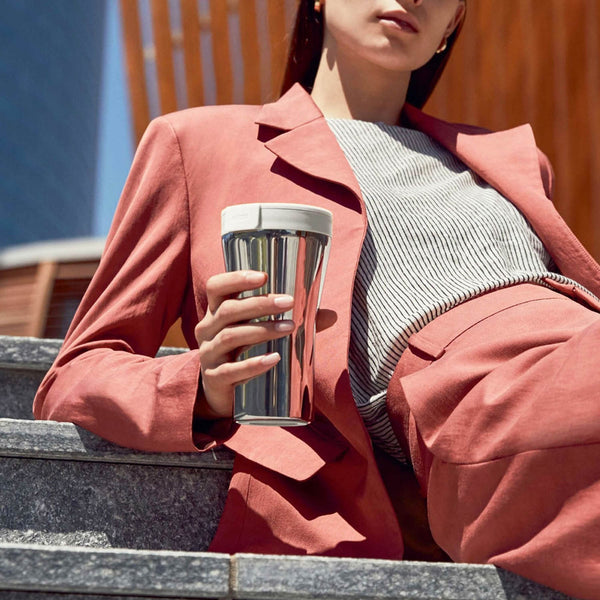 Alessi Caffa, Travel Mug White image 3