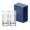 Royal Scot Sapphire Pair Of Tall Tumblers 14oz (Highballs) image 0