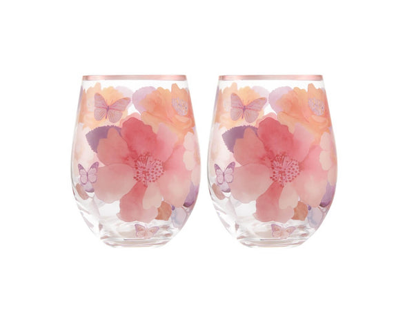 Maxwell & Williams Camilla Stemless Glass 560ML Set of 2 Gift Boxed image 0