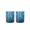 Nachtmann Noblesse Whisky Tumbler Vintage Blue (Pair) image 1