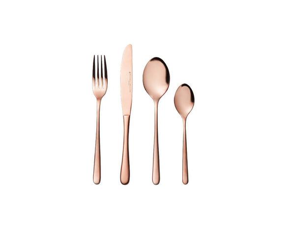 Maxwell & Williams Leveson Cutlery Set 24pc Copper Gift Boxed image 0