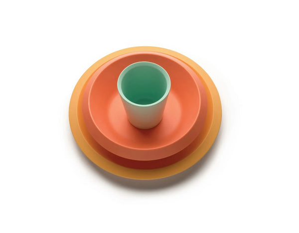 Alessi Giro Kids Children Tableware Set Orange image 0