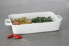 Maxwell & Williams Epicurious Rectangle Baker 32 x 22.5 x 7cm White Gift Boxed image 2