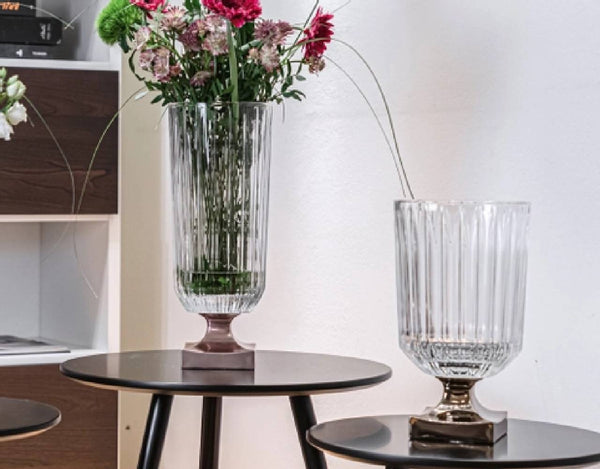 Nachtmann Minerva Vase - Platinum Footed, 40cm | 15.9in image 4