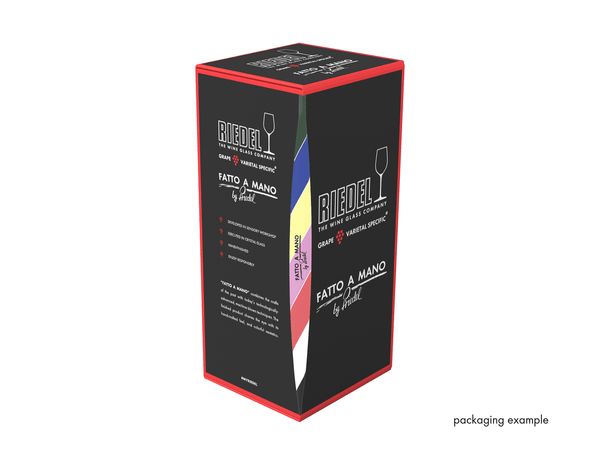 Riedel Fatto A Mano By Riedel Riesling/ Zinfandel Dragon Red