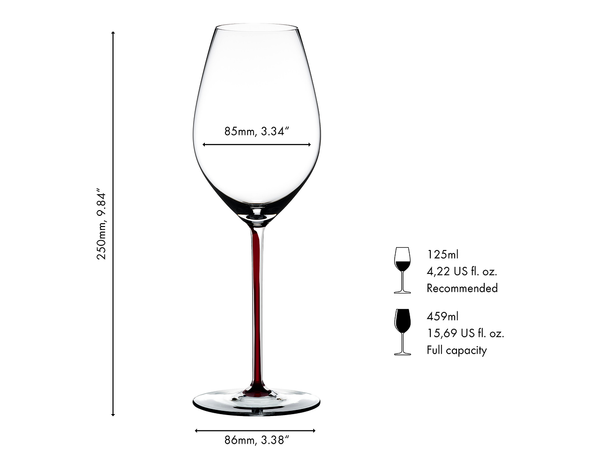 Riedel Fatto A Mano By Riedel Syrah Dragon Red
