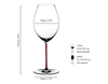 Riedel Fatto A Mano By Riedel Champange Wine Glass Dragon Red