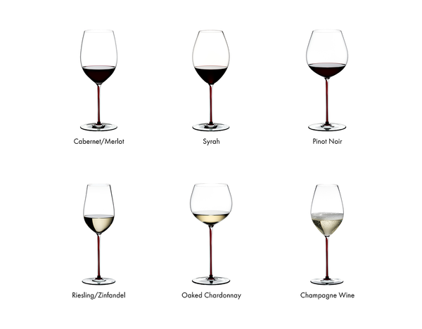 Riedel Fatto A Mano By Riedel Champange Wine Glass Dragon Red