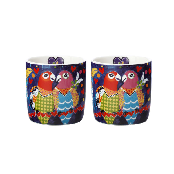 Maxwell & Williams Love Hearts Espresso Cup 100ml Love Birds (Set of 2) image 0