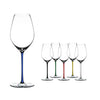 Riedel Fatto A Mano Champagne Wine Glass Dark Blue image 2