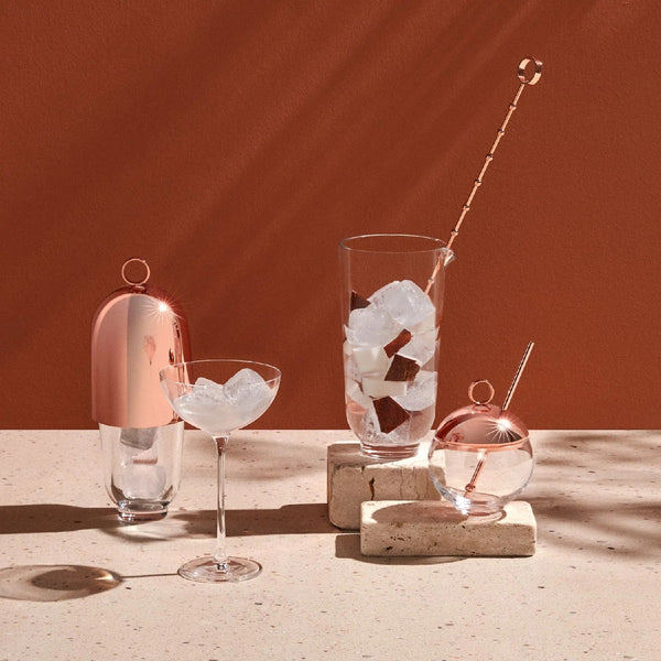 Nude Hepburn Mixing Glass and Stirrer + Straw image 4