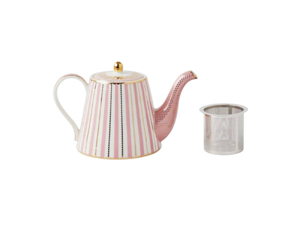Maxwell & Williams Teas & C's Regency Teapot With Infuser 1 Lt Pink Gift Boxed image 1