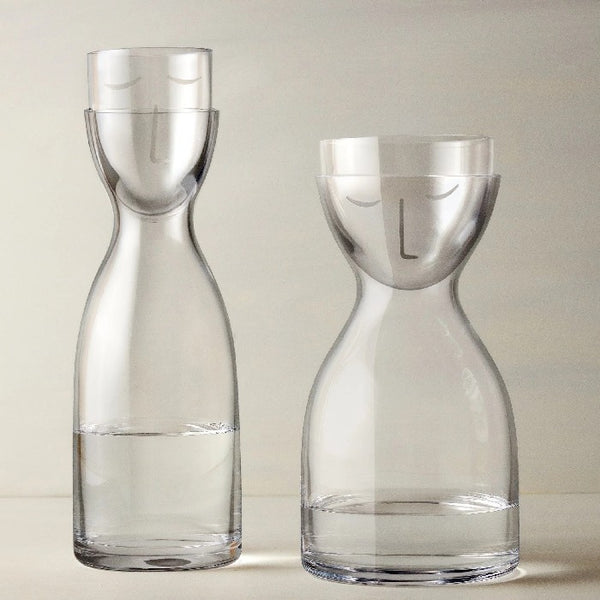Nude Mr. & Mrs. Night Set Clear (850ml) image 2